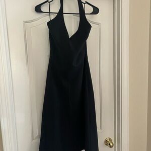 Zara Black Backless Dress